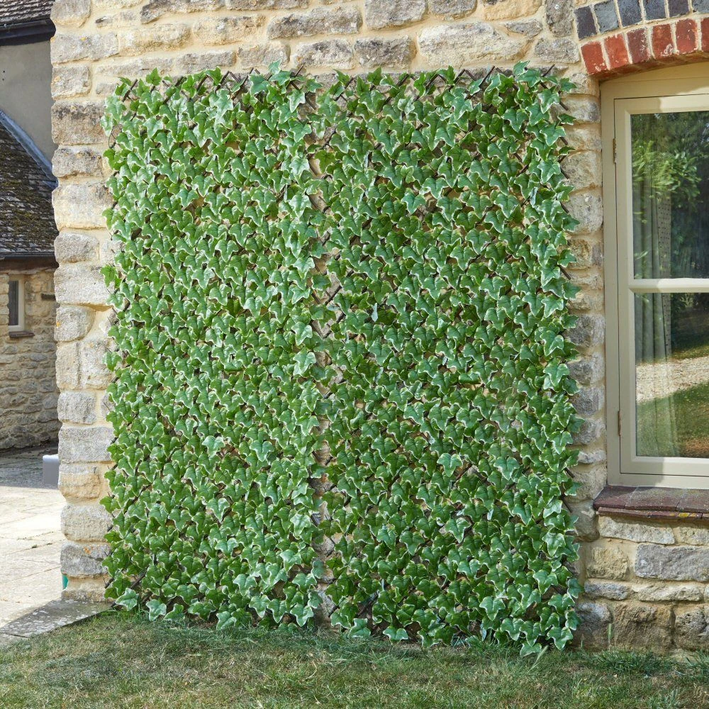 Faux Decor 180cm X 60cm Artificial Ivy Leaf Expandable Trellis 2 Faux Decor 180cm X 60cm Artificial Ivy Leaf Expandable Trellis - Image 2