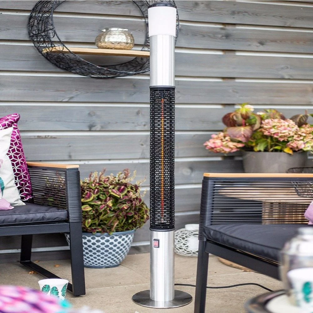 La Hacienda 135cm Tower Patio Heater With Speaker 2 La Hacienda 135cm Tower Patio Heater With Speaker - Image 2