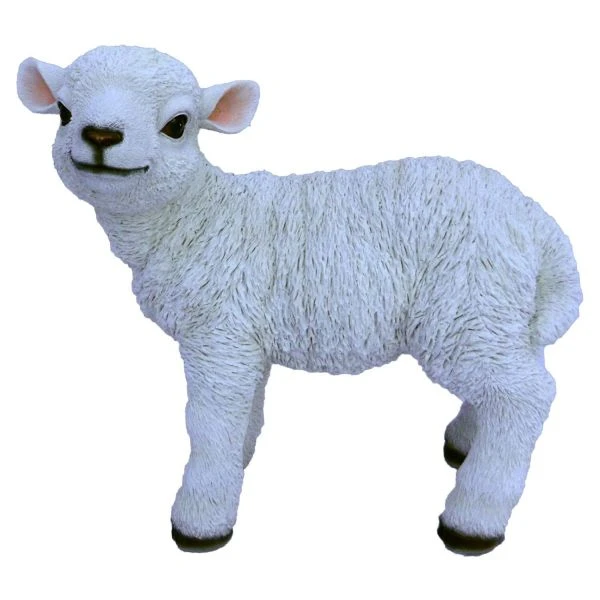 Vivid Arts 38.5cm Standing Lamb - XRL-STLB-B 1 Vivid Arts 38.5cm Standing Lamb - XRL-STLB-B