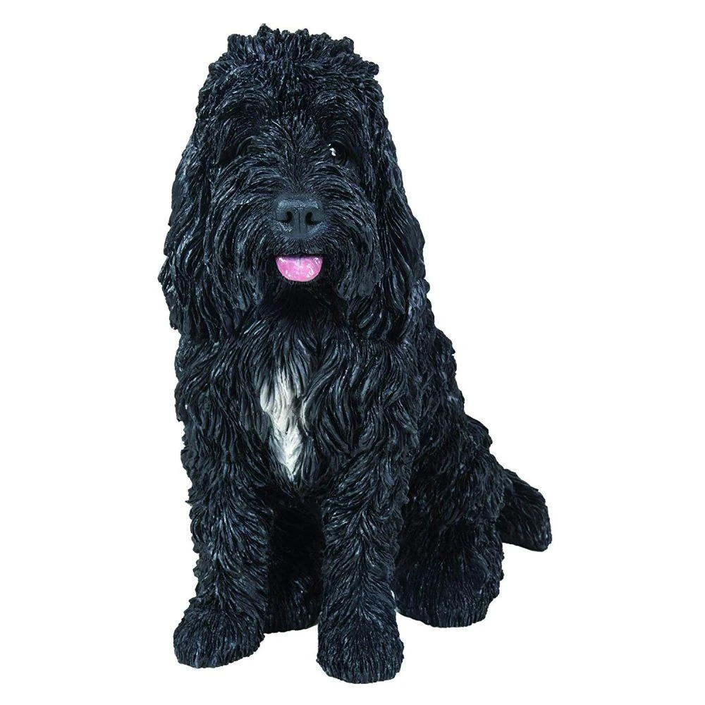 Vivid Arts 42cm Sitting Black Cockapoo - XRL-CLP1-A 1 Vivid Arts 42cm Sitting Black Cockapoo - XRL-CLP1-A