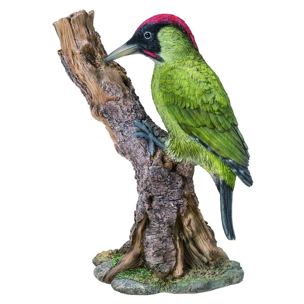 Vivid Arts 31cm Green Woodpecker- WBC-GWPK-B 1 Vivid Arts 31cm Green Woodpecker- WBC-GWPK-B