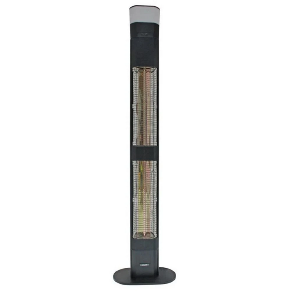 Kettler Kalos 170cm Ibiza Floor-Standing Double Patio Heater With LED & Speaker 1 Kettler Kalos 170cm Ibiza Floor-Standing Double Patio Heater With LED & Speaker