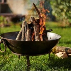 Kadai 50cm Tula Firepit W/Low Stand 7 Kadai 50cm Tula Firepit W/Low Stand -Hozel Garden Shop 5060345973112 4