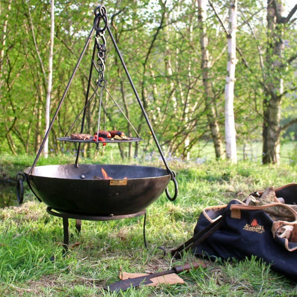 Kadai 70cm Tula Firepit W/ Low Stand 2 Kadai 70cm Tula Firepit W/ Low Stand - Image 2