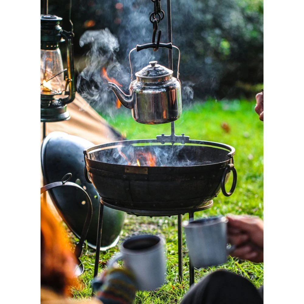 Kadai 21cm Travel Firebowl Kettle 3 Kadai 21cm Travel Firebowl Kettle - Image 3