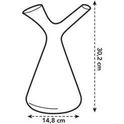 Elho 1.7 Litre Warm Grey Plunge Watering Can 5 Elho 1.7 Litre Warm Grey Plunge Watering Can -Hozel Garden Shop 8711904302726 3