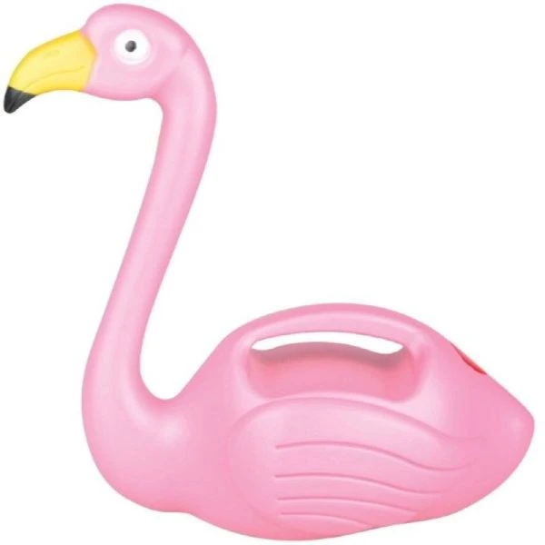 Esschert Design 30cm Pink Flamingo Watering Can 1 Esschert Design 30cm Pink Flamingo Watering Can